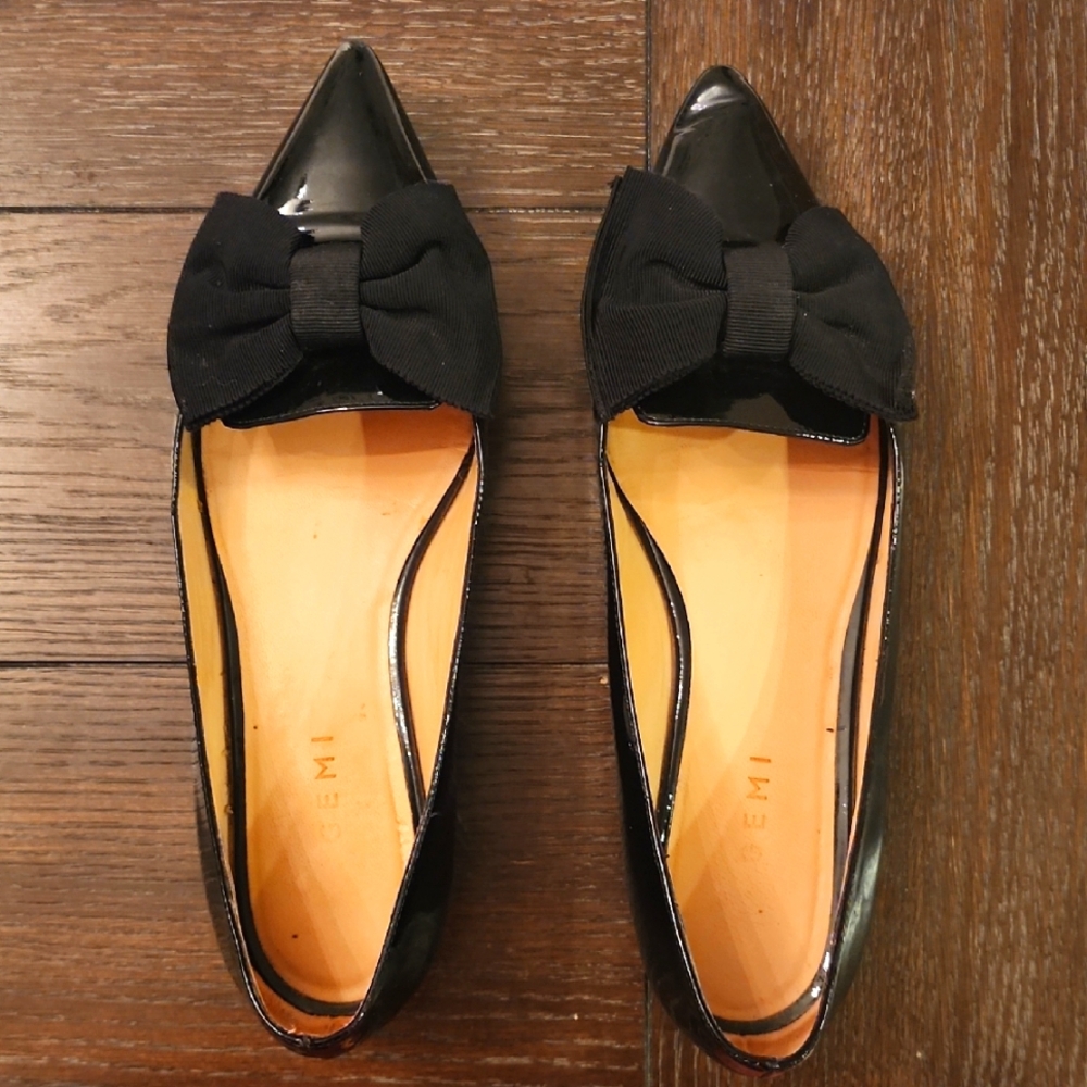 M. GEMI BLACK FLAT Shoes